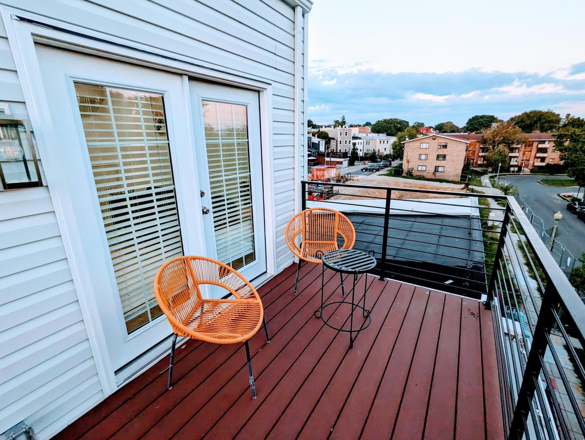 Luxurious 3 Bedroom Apt With A Beautiful Balcony 华盛顿哥伦比亚 客房 照片